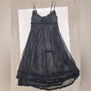 Studio M Brand Black Size Small Slip Dress